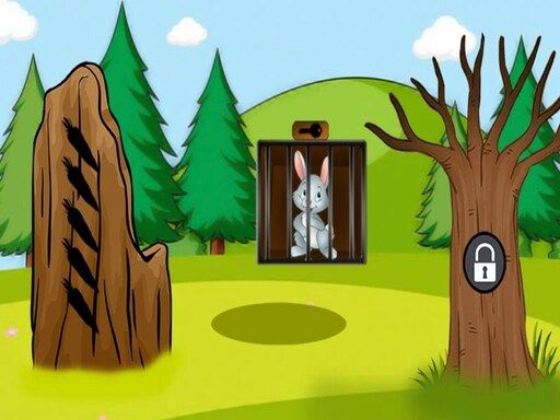 Rabbit Kitten Escape Rabbit Kitten Escape - browser game screenshot