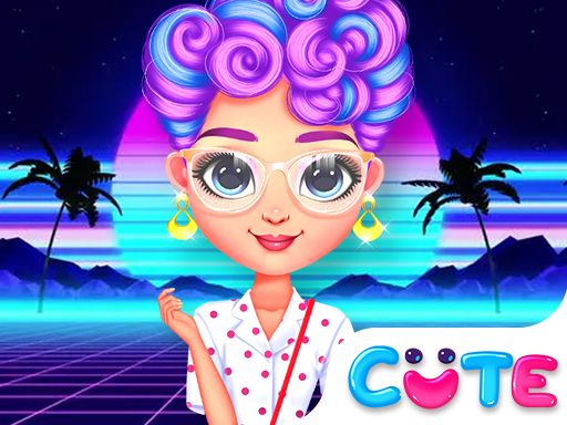 Popular 80s Fashion Trends - browser game screenshot