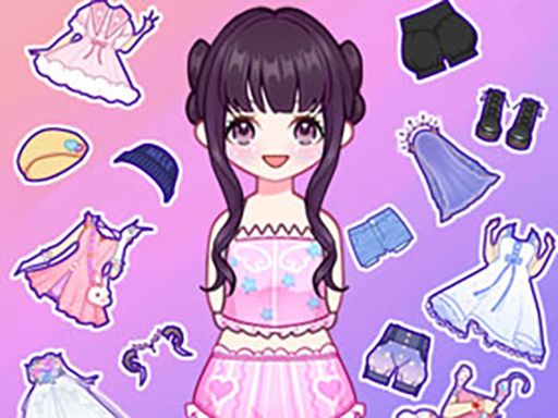 Doll Makeup Dress ASMR Doll Makeup Dress ASMR - browser game screenshot