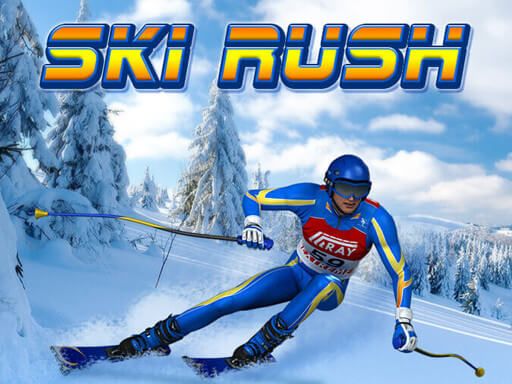 Ski Rush - browser game screenshot