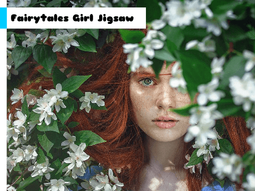 Fairytales Girl Jigsaw Fairytales Girl Jigsaw - browser game screenshot