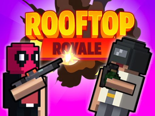 Rooftop Royale - browser game screenshot