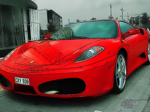 Italian Fastest Cars - browser game screenshot