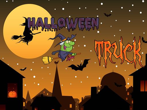 Halloween Trucks Jigsaw - browser game screenshot