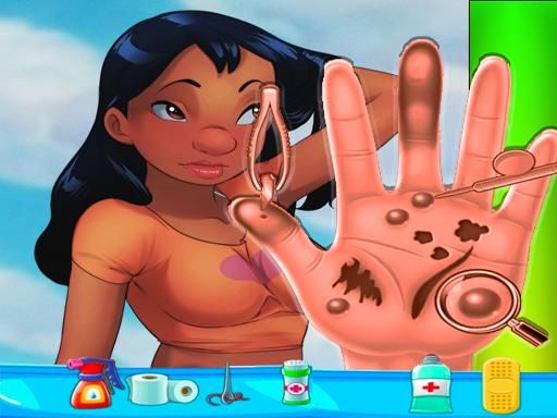 Nani Pelekai Hand Doctor Game Online - browser game screenshot