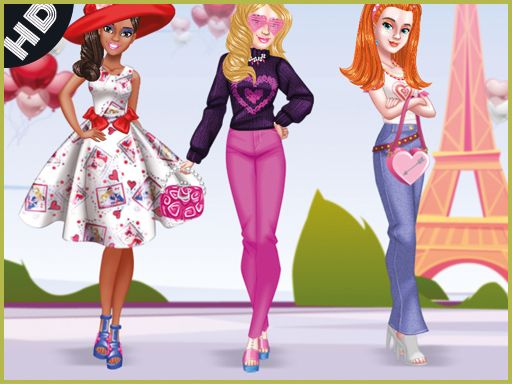 Bonnie and BFFs Valentine Day Party - browser game screenshot