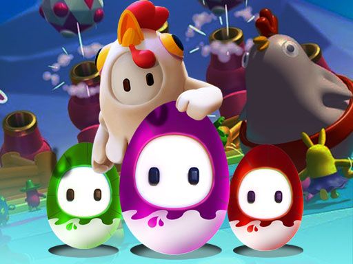 Surprise Egg Fall Toys - browser game screenshot