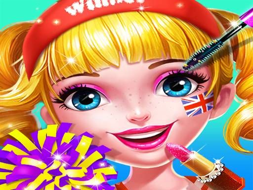 HighSchool Cheerleader Game - browser game screenshot