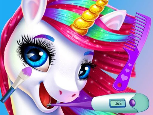 Princess Pony Beauty Makeover: Unicorn Salon - browser game screenshot