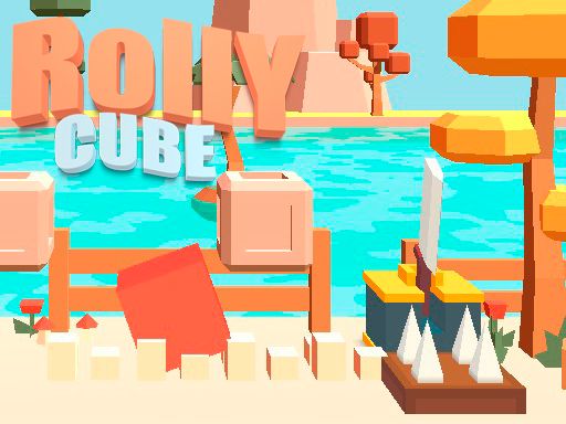 Rolly Cube - browser game screenshot