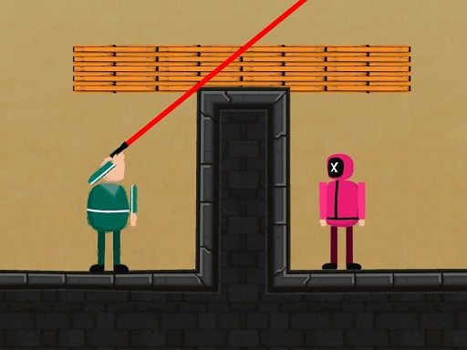 Squid Game Bullet 2D - browser game screenshot