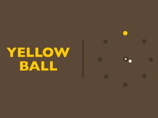 Yellow Ball Game - browser game screenshot