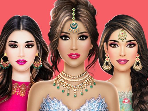 Fashion Competition Dress up and Makeup Games - browser game screenshot