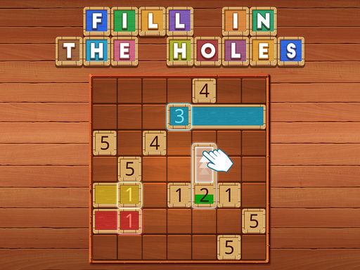 Fill In the holes Fill In the holes - browser game screenshot