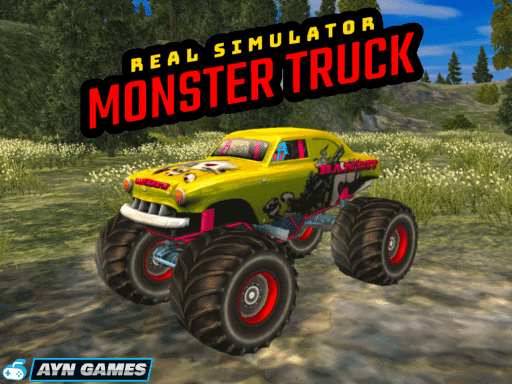Real Simulator Monster Truck - browser game screenshot