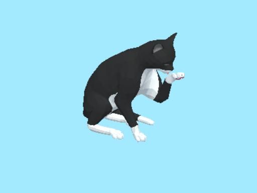 Cat Escape: Play hungry cat - browser game screenshot