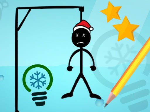 Hangman Winter - browser game screenshot