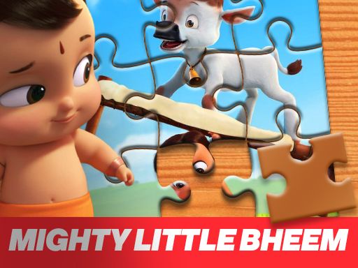 Mighty Little Bheem Jigsaw Puzzle Mighty Little Bheem Jigsaw Puzzle - browser game screenshot