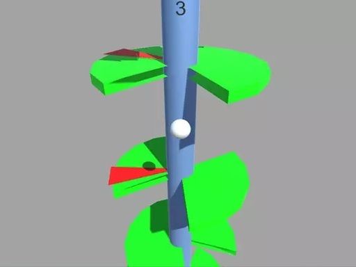 Helix Jumper - browser game screenshot