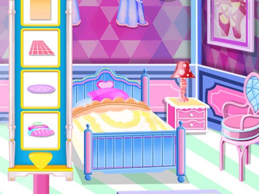 Fashion Doll Dream House Decorating - browser game screenshot