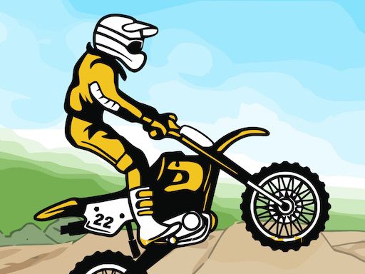 Motocross 22 - browser game screenshot