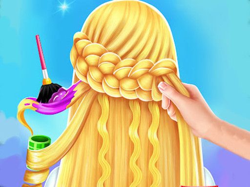 Baby Taylor Fashion Braid Salon - browser game screenshot