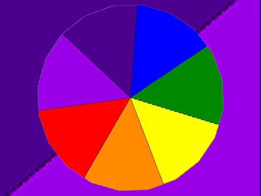 Spinning Color - browser game screenshot