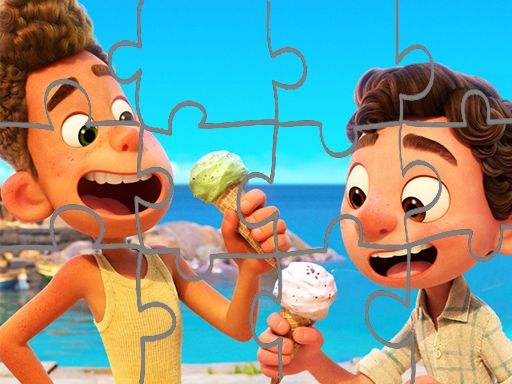 Luca Jigsaw - browser game screenshot