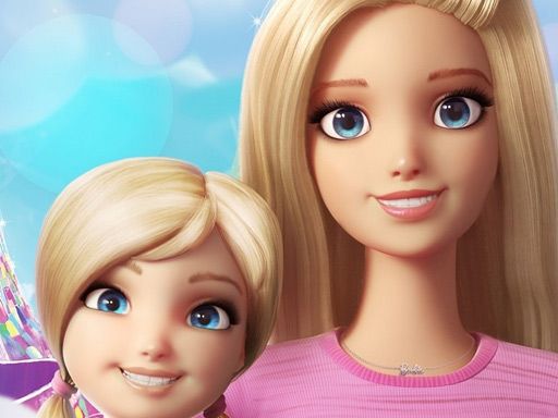 Barbie Slide - browser game screenshot