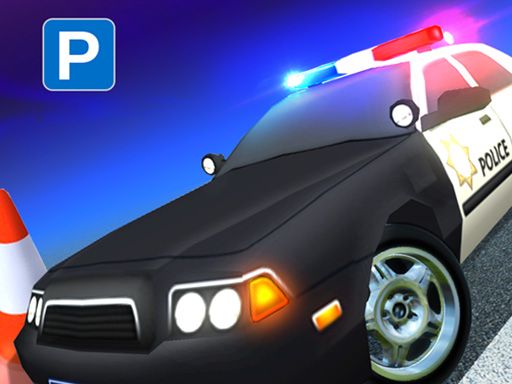 US Police Car Parking Real Driving 2021 Car Games - browser game screenshot