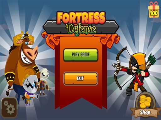 A Defense Game - browser game screenshot