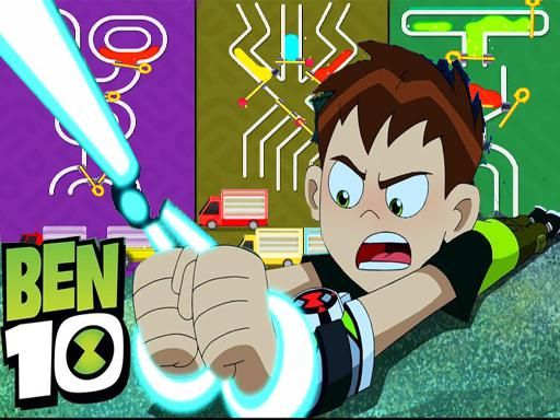 Ben 10 Universe - Color Fall  - browser game screenshot