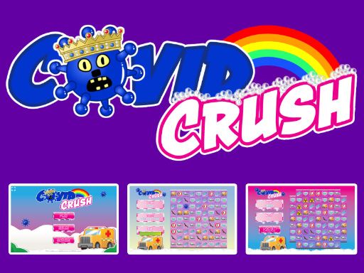 Covid Crush - browser game screenshot
