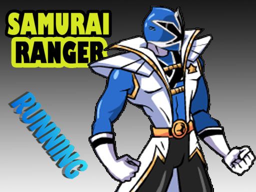 Samurai Ranger Run - browser game screenshot