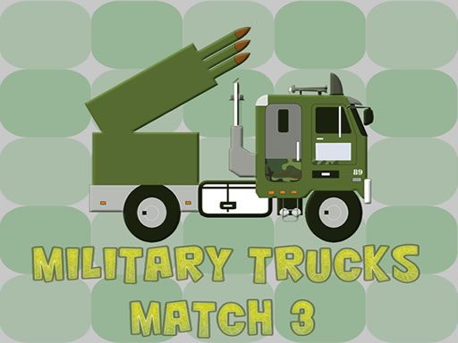 Military Trucks Match 3 Military Trucks Match 3 - browser game screenshot