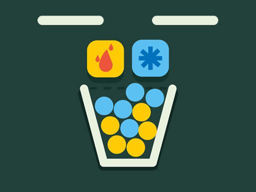 Filled Glass 5 Fire And Ice - browser game screenshot