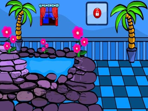 Aquarium House Escape - browser game screenshot