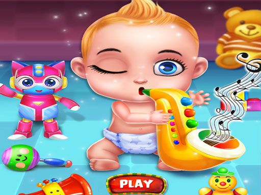 Baby care: Babysitter games - browser game screenshot