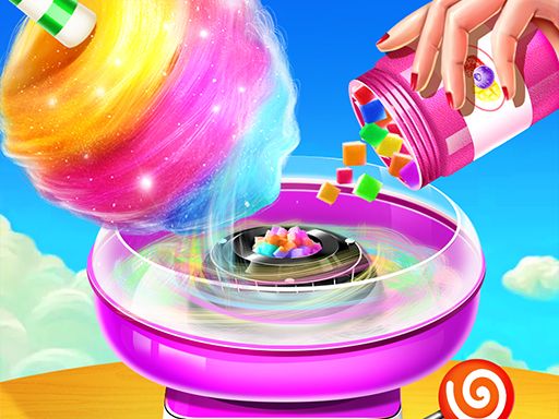 Sweet Cotton Candy Shop - browser game screenshot