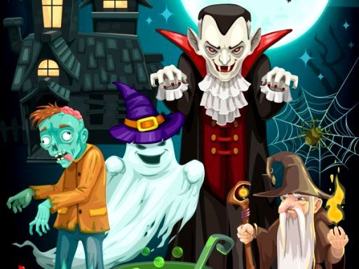 4x4 Halloween - browser game screenshot