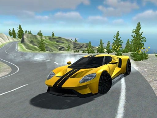 American Supercar Test Driving 3D - browser game screenshot