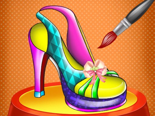 Fashion Shoes Designer - browser game screenshot