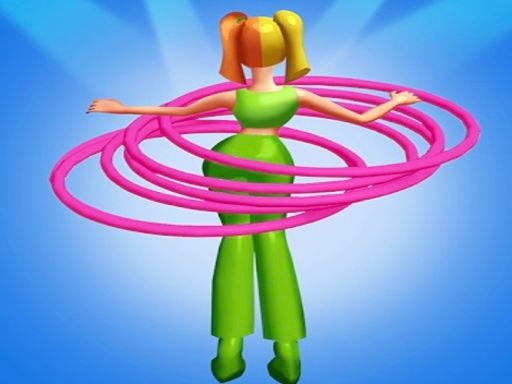 Hula Hoops Rush Online - browser game screenshot
