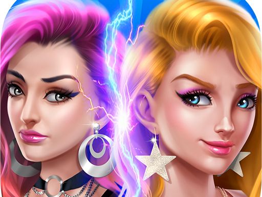 VINTAGE VS SWAG FASHION BATTLE - browser game screenshot