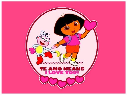 Dora Hidden Harts - browser game screenshot