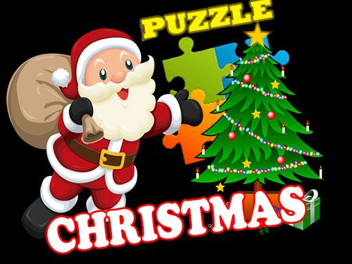 Christmas Santa Puzzle - browser game screenshot
