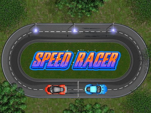 Speed Racer One Player and Two Player - browser game screenshot
