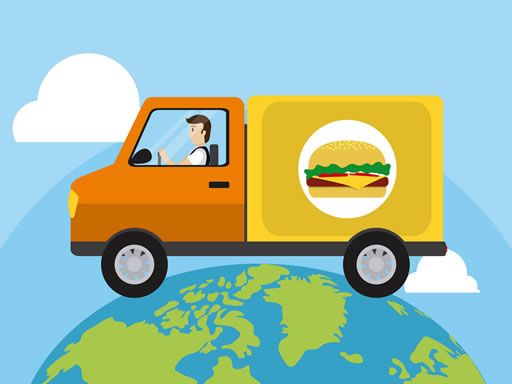 Box Delivery Trucks Hidden - browser game screenshot