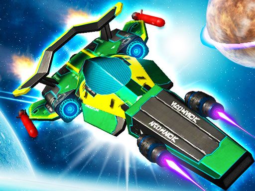 Cyber Racer Battles - browser game screenshot