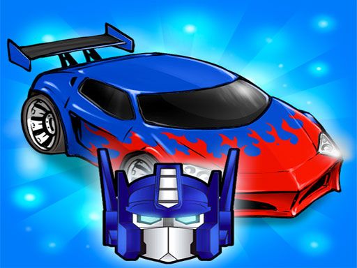 Blue Car - browser game screenshot